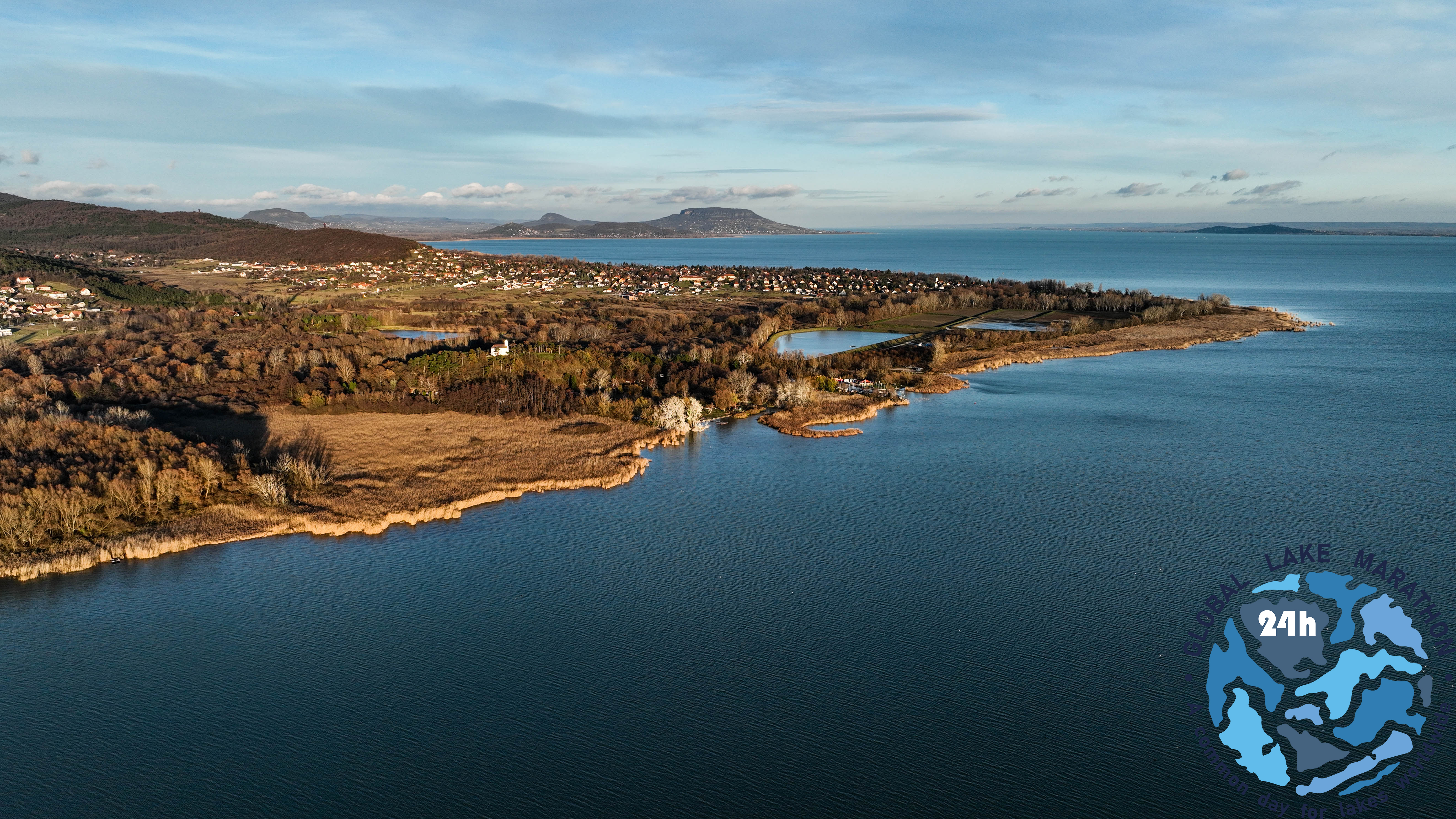 tájkép a Balatonról
