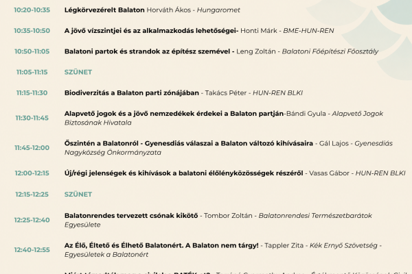 program plakát
