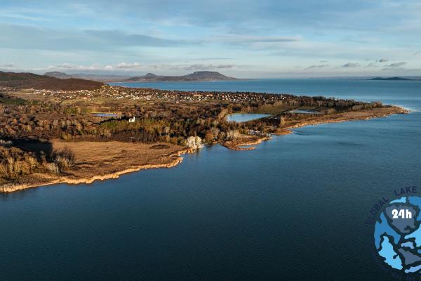 tájkép a Balatonról