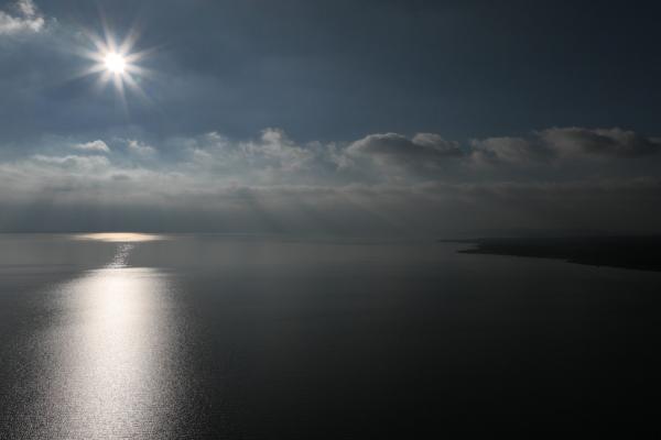 naplemente a Balatonon