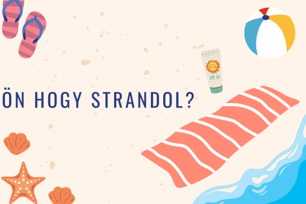 ön hogy strandol plakát
